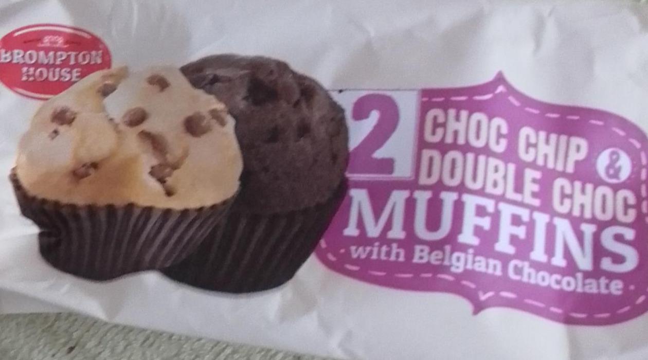 Zdjęcia - Choc chip double choc muffins with belgian chocolate Brompton House