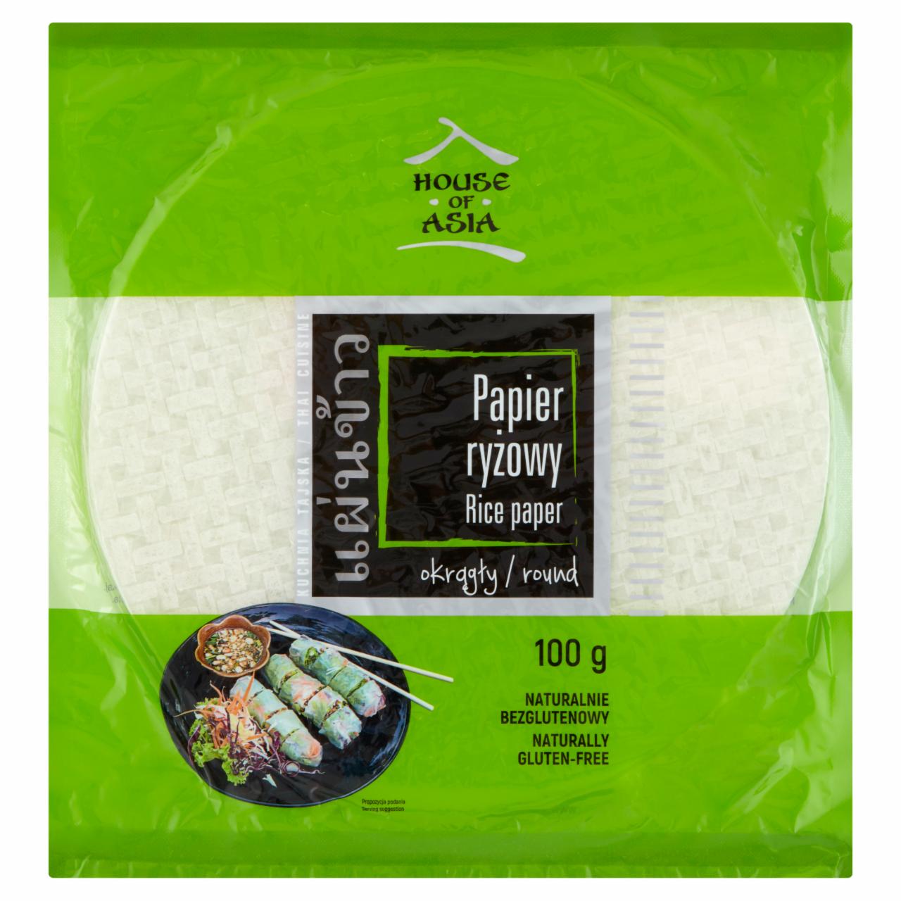 Zdjęcia - House of Asia Papier ryżowy okrągły 100 g