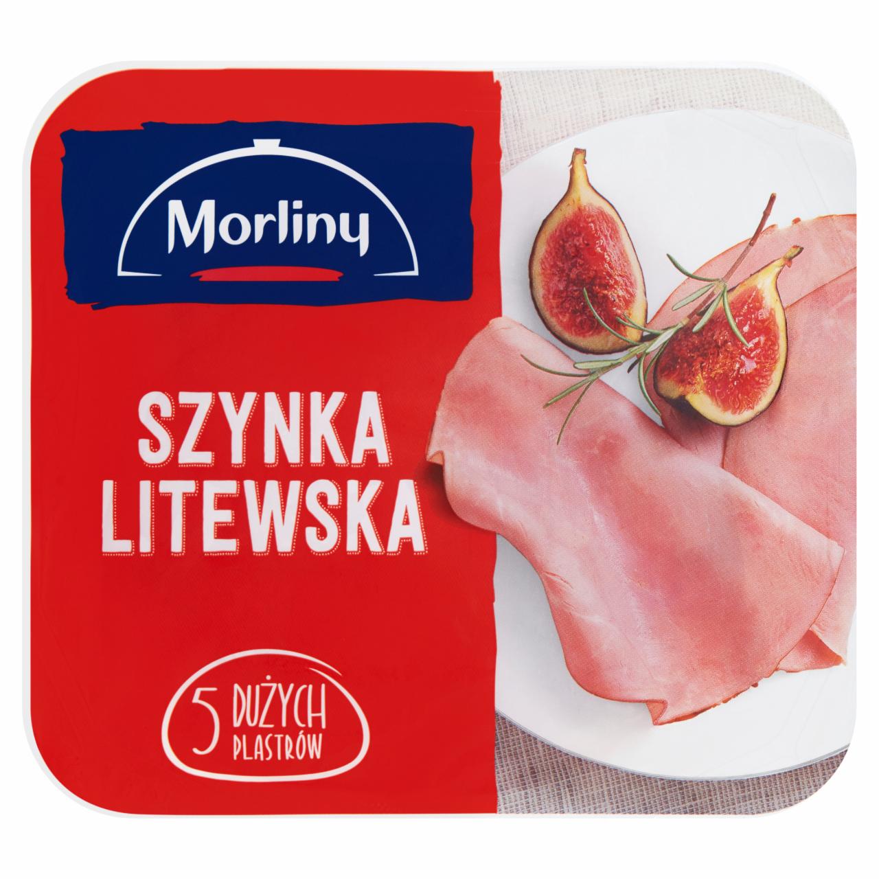 Zdjęcia - Morliny Szynka litewska 140 g (5 plastrów)