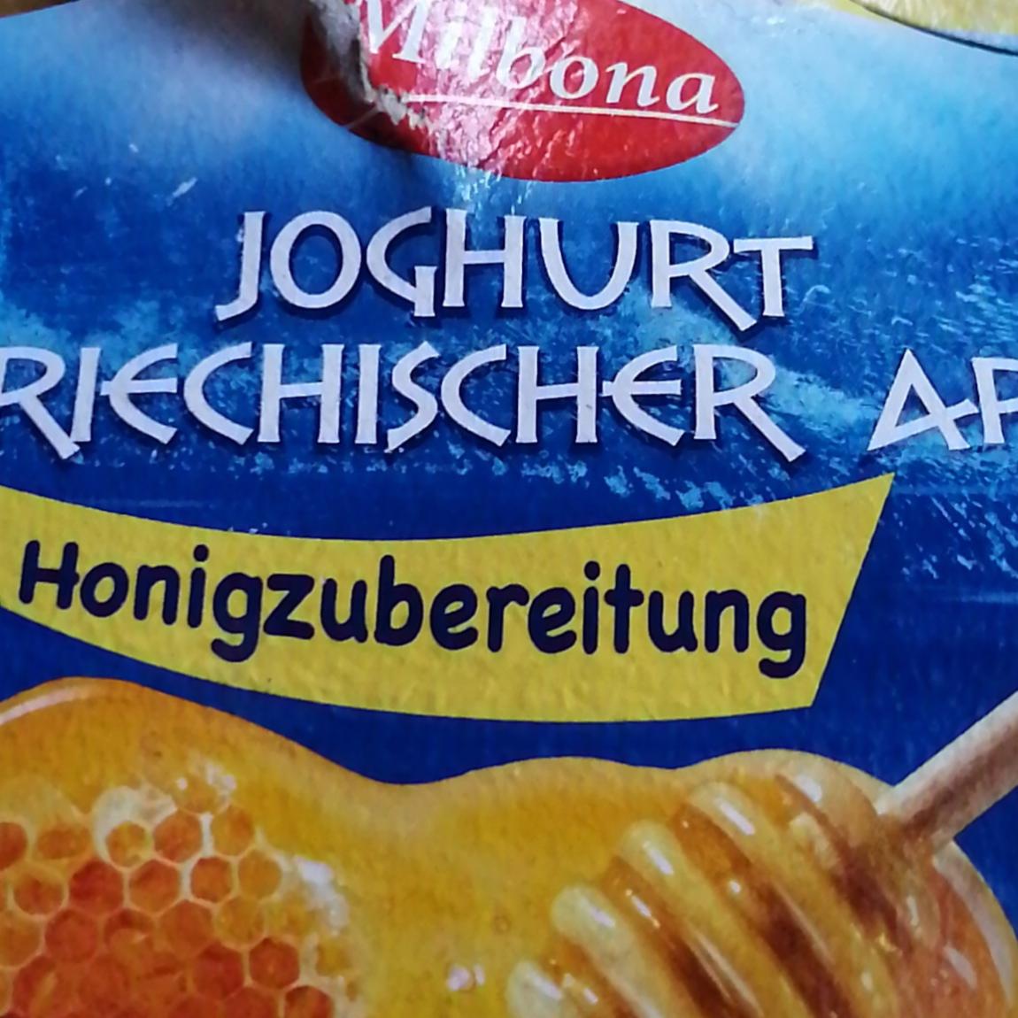 Zdjęcia - Joghurt griechischer Art Honigzubereitung Milbona