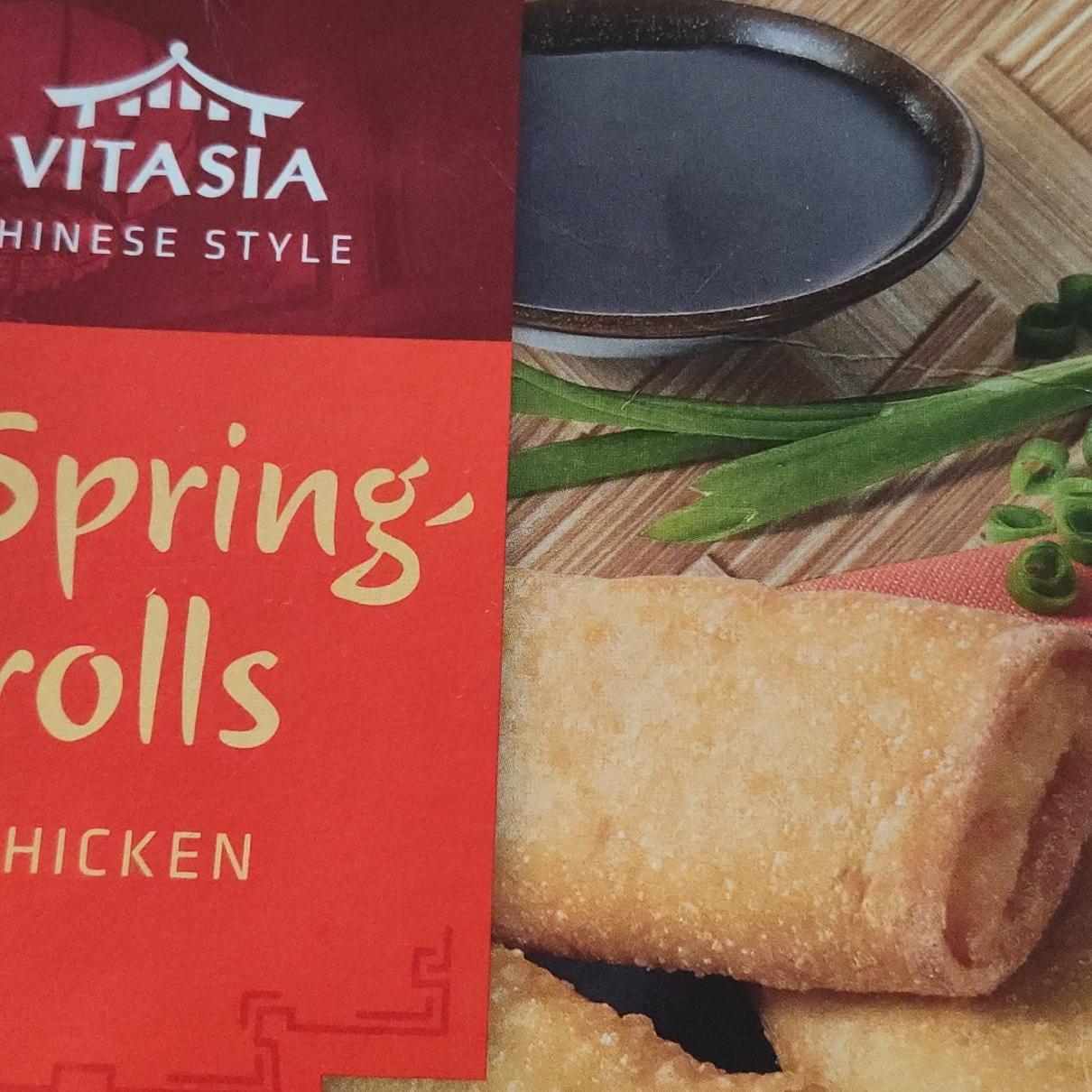 Zdjęcia - 4 Spring rolls Chicken Vitasia