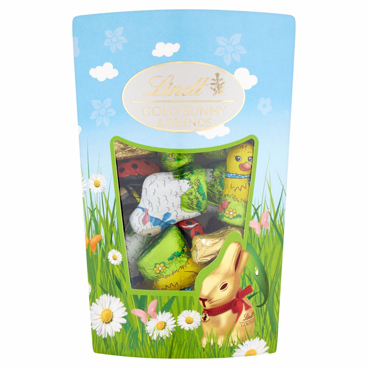 Zdjęcia - Lindt Figurki z mlecznej czekolady i praliny z mlecznej czekolady z nadzieniem 150 g