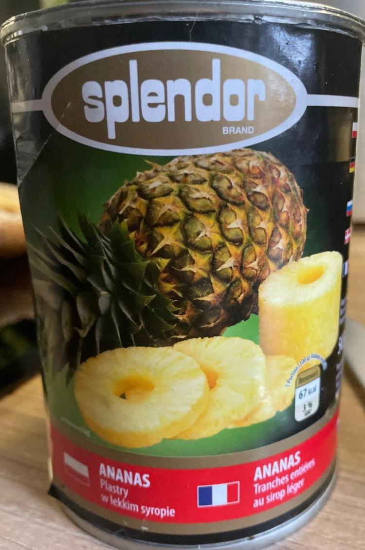 Zdjęcia - Ananas w puszce Splendor