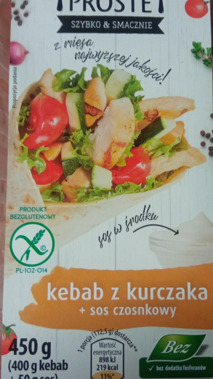 Zdjęcia - Kebab z kurczaka Takie Proste