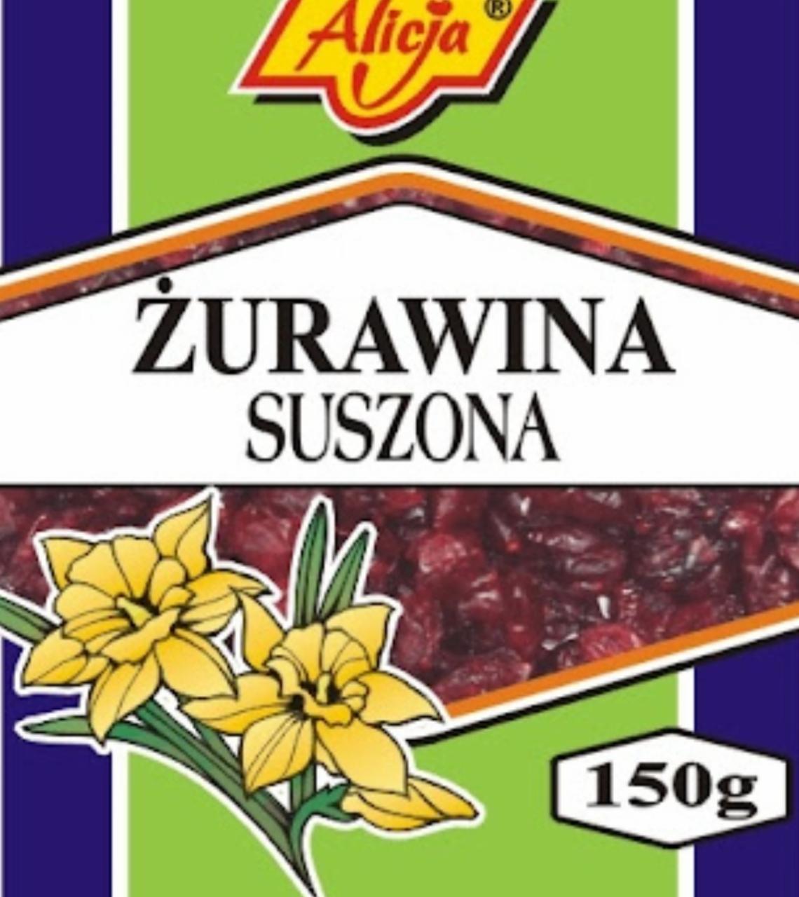 Zdjęcia - Żurawina suszona Alicja 150g