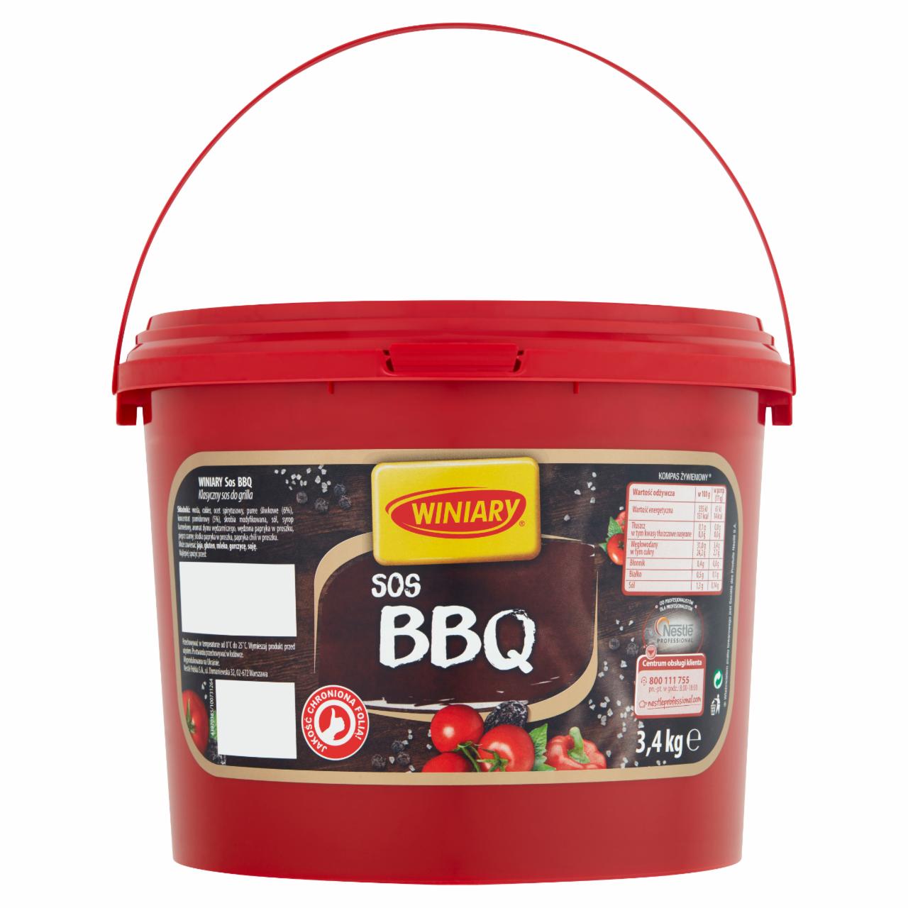 Zdjęcia - Winiary Sos BBQ 3,4 kg