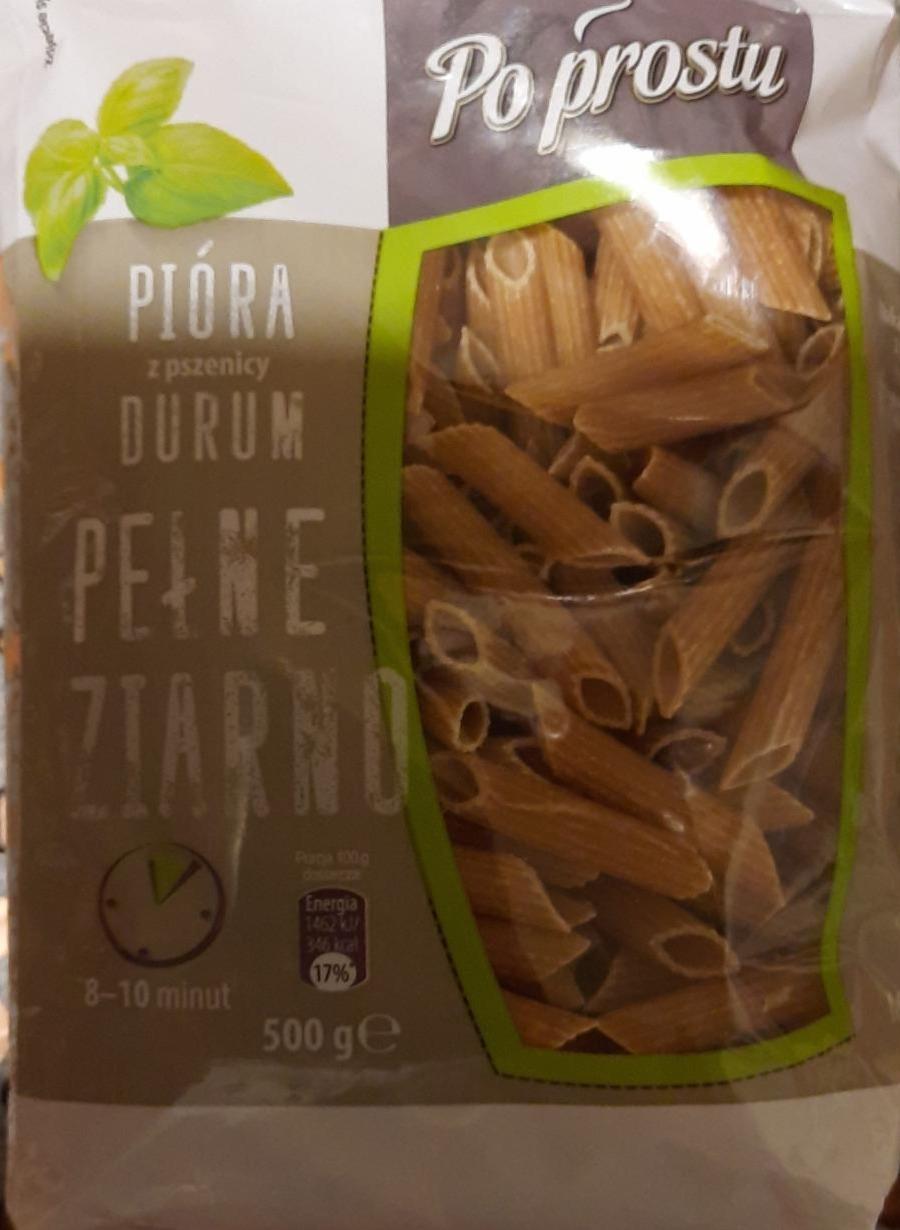 Zdjęcia - makaron penne pełnoziarnisty- Po prostu