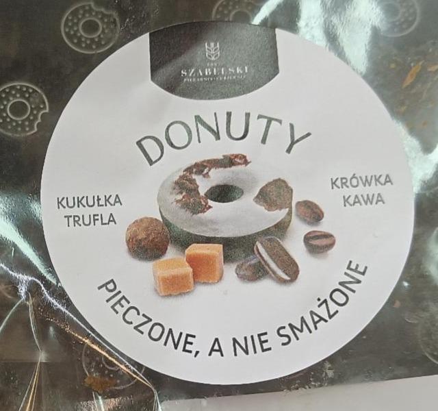 Zdjęcia - Donuty pieczone kukułka trufla krówka kawa Szableski