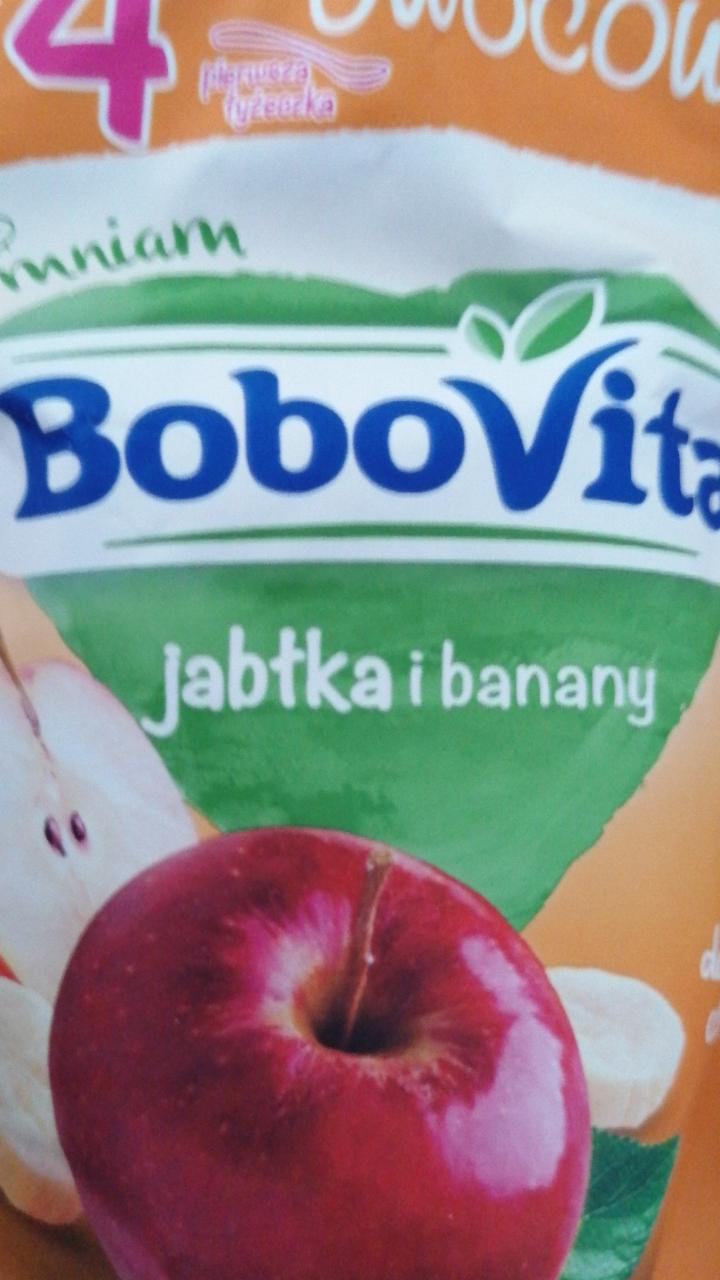 Zdjęcia - BoboVita Mus jabłka i banany po 4. miesiącu 80 g