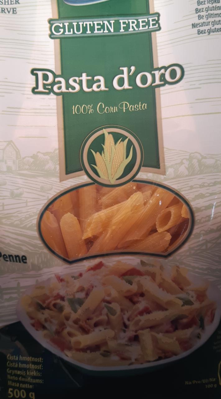 Zdjęcia - Pasta d'oro 100% Corn Pasta