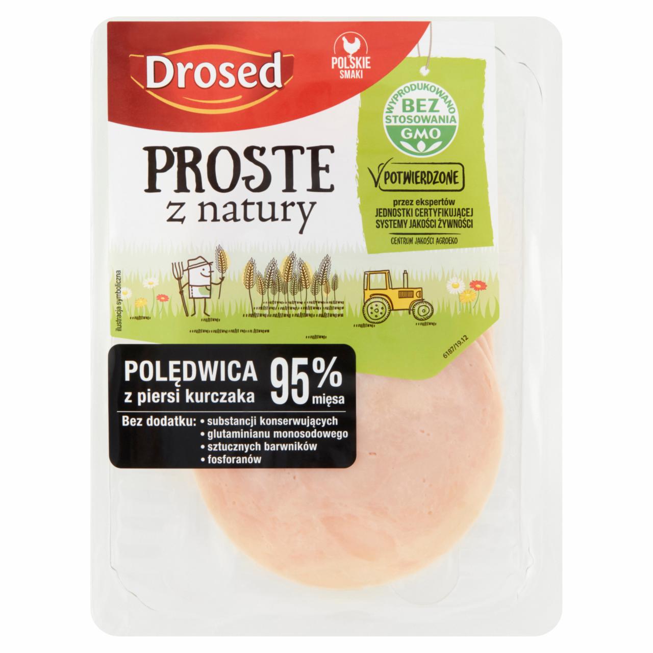 Zdjęcia - Drosed Proste z natury Polędwica z piersi kurczaka 100 g