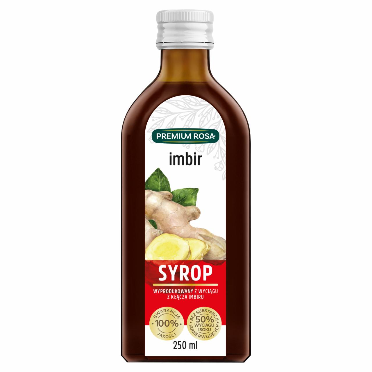 Zdjęcia - Premium Rosa Syrop imbir 250 ml