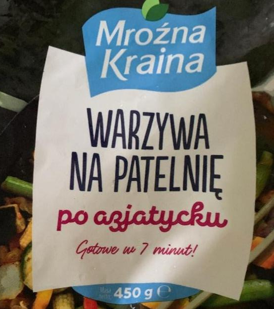 Zdjęcia - Warzywa na patelnię po azjatycku Mroźna Kraina