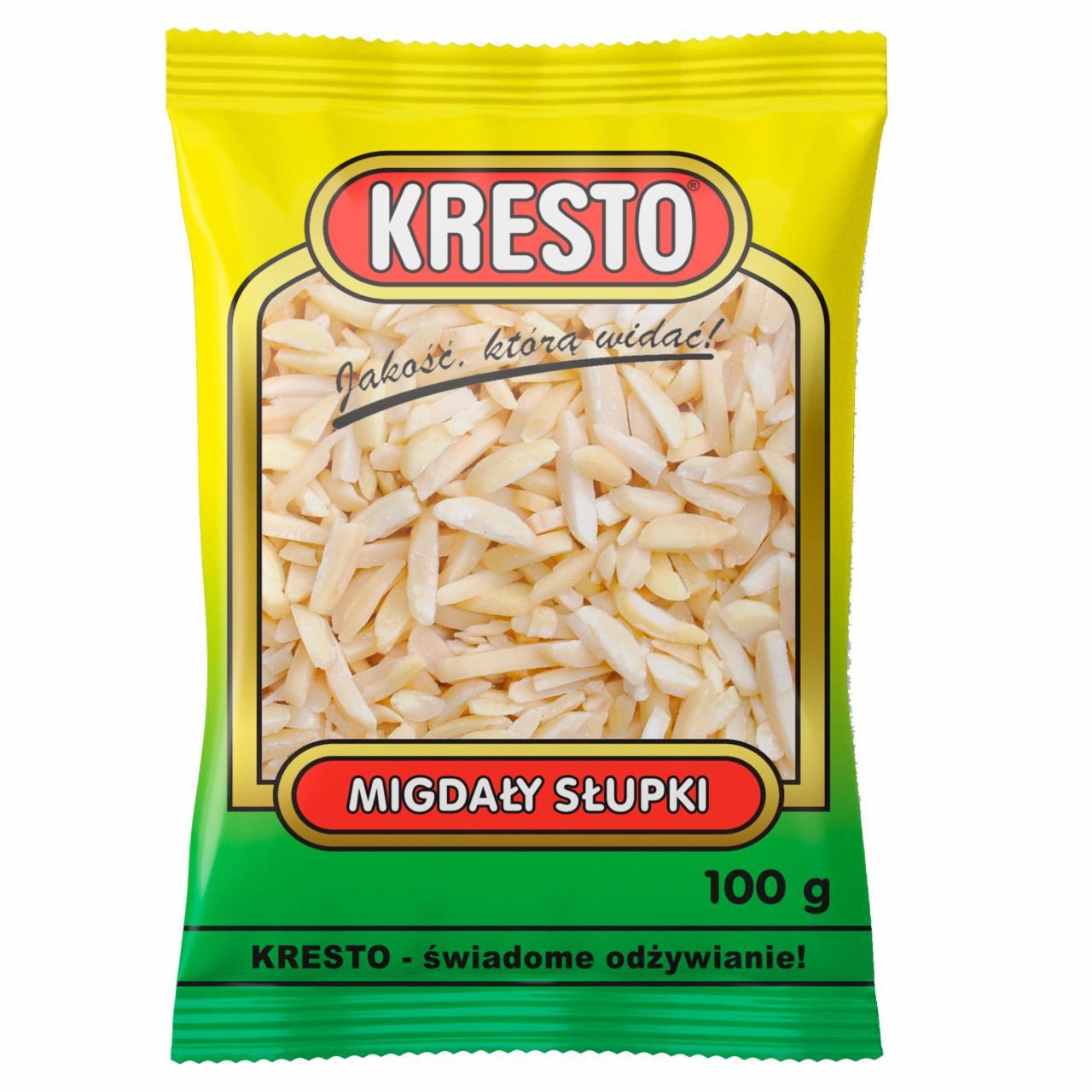 Zdjęcia - KRESTO Migdały słupki 100 g