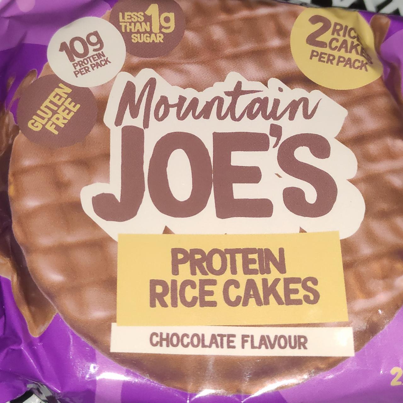 Zdjęcia - Mountain JOE'S protein rice cakes chocolate flavour