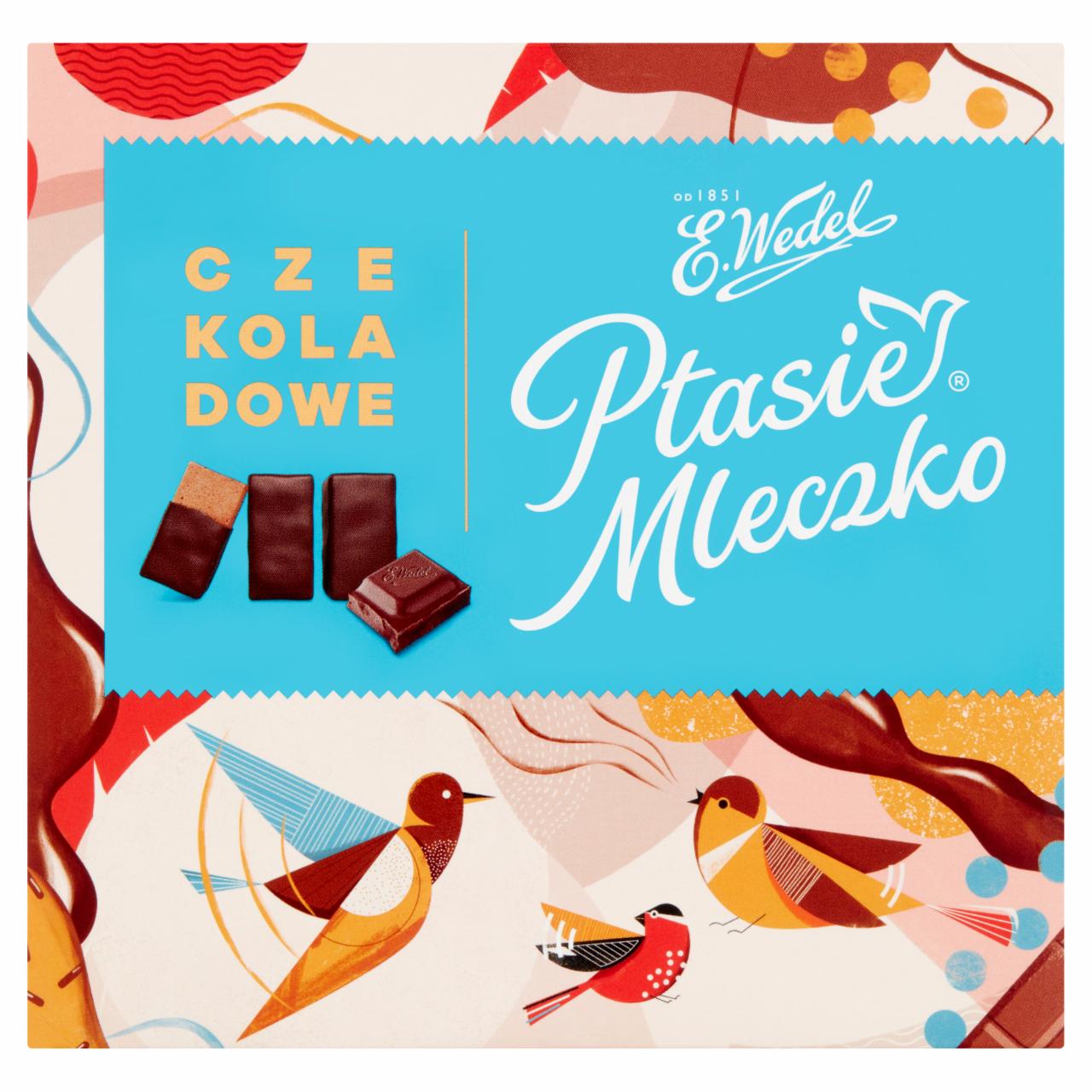 Zdjęcia - E. Wedel Ptasie Mleczko czekoladowe 380 g