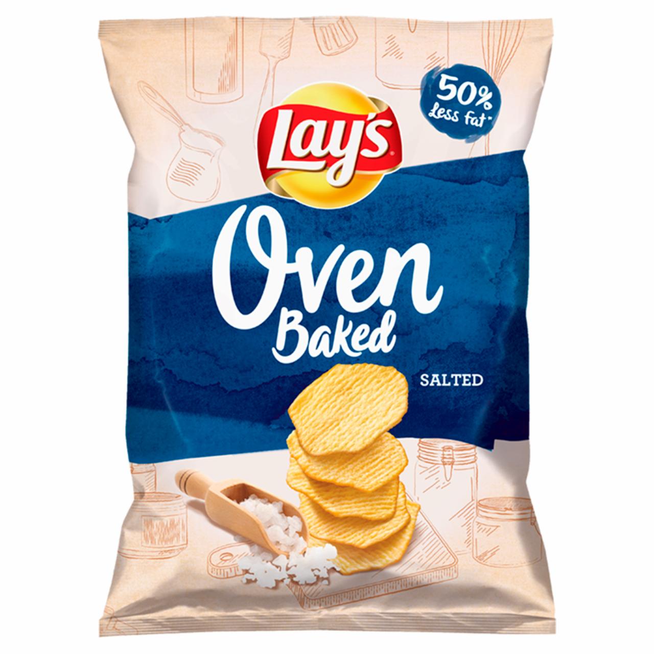 Zdjęcia - Lay's Oven Baked Pieczone formowane chipsy ziemniaczane solone 200 g