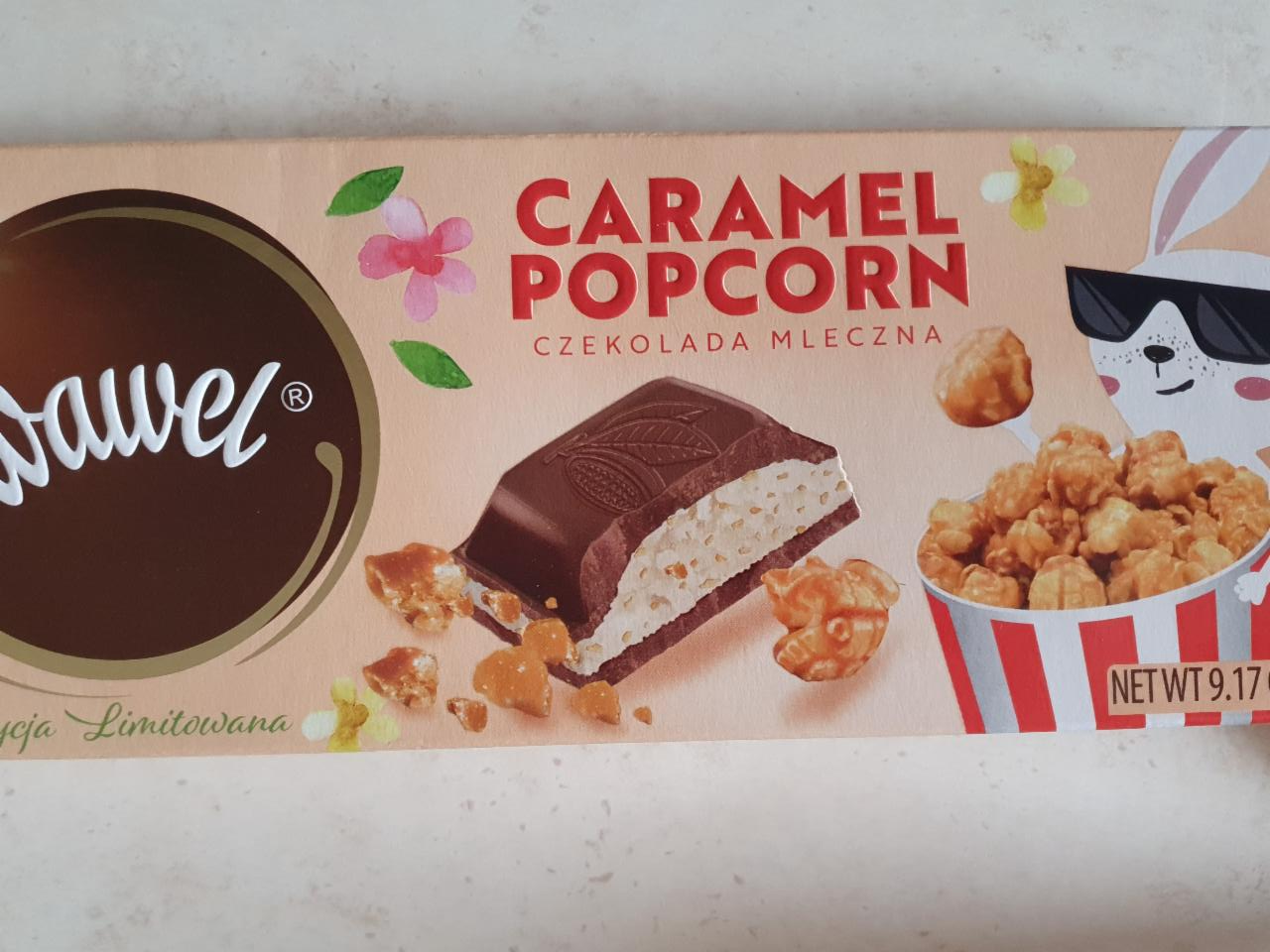 Zdjęcia - Wawel Caramel Popcorn Czekolada mleczna nadziewana 260 g