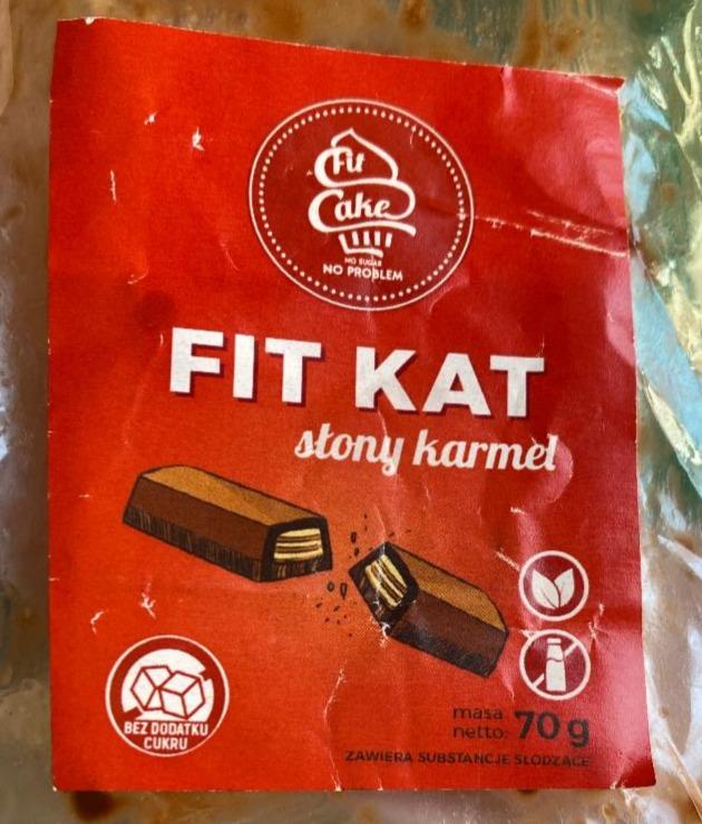 Zdjęcia - Fit Kat słony karmel Fit Cake