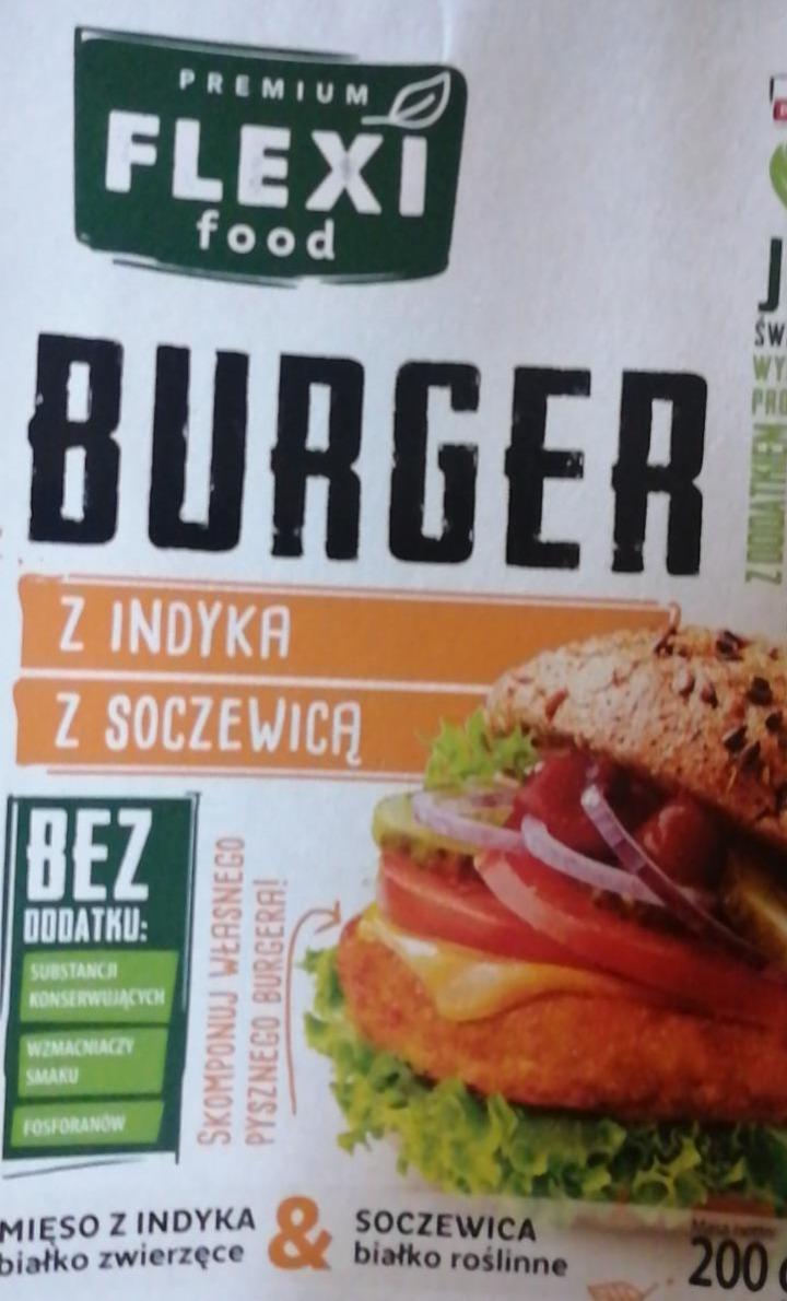 Zdjęcia - Burger z indyka z soczewicą Flexi food