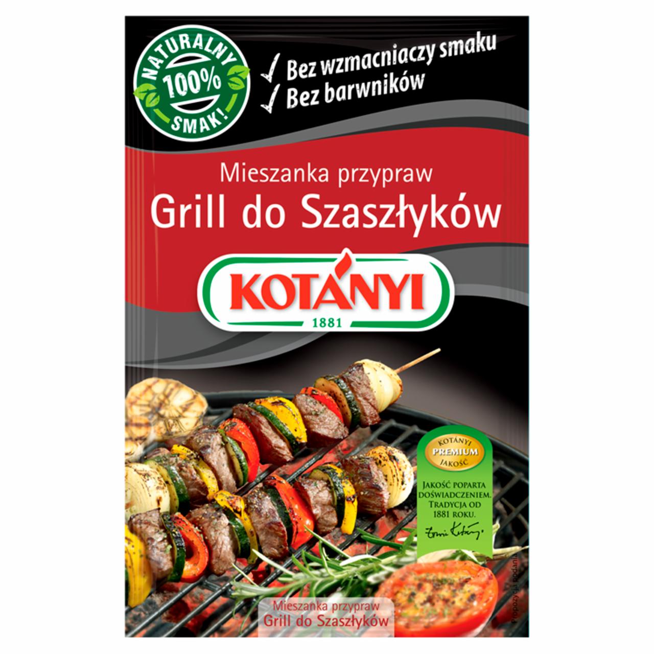 Zdjęcia - Kotányi Mieszanka przypraw Grill do Szaszłyków 22 g