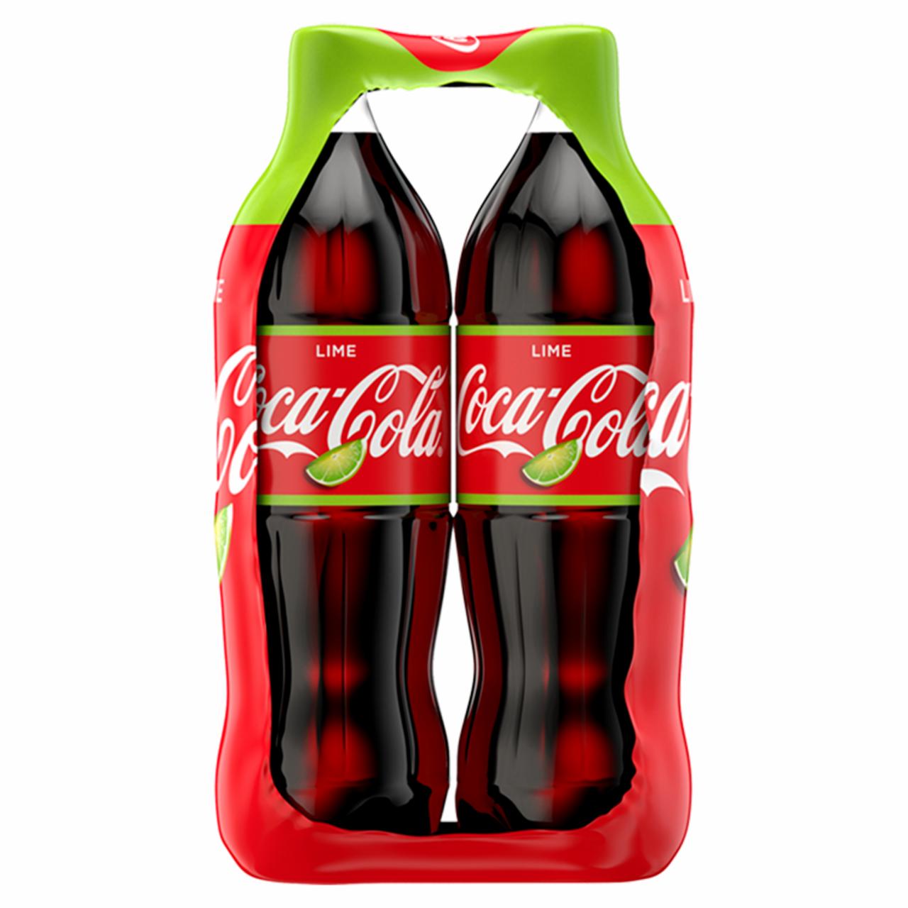 Zdjęcia - Coca-Cola Lime Napój gazowany 2 x 1,5 l