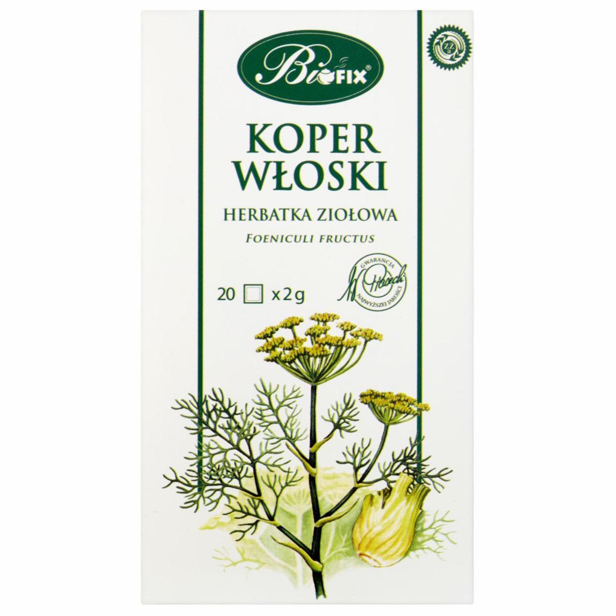 Zdjęcia - Bifix Herbatka ziołowa koper włoski 40 g (20 x 2 g)