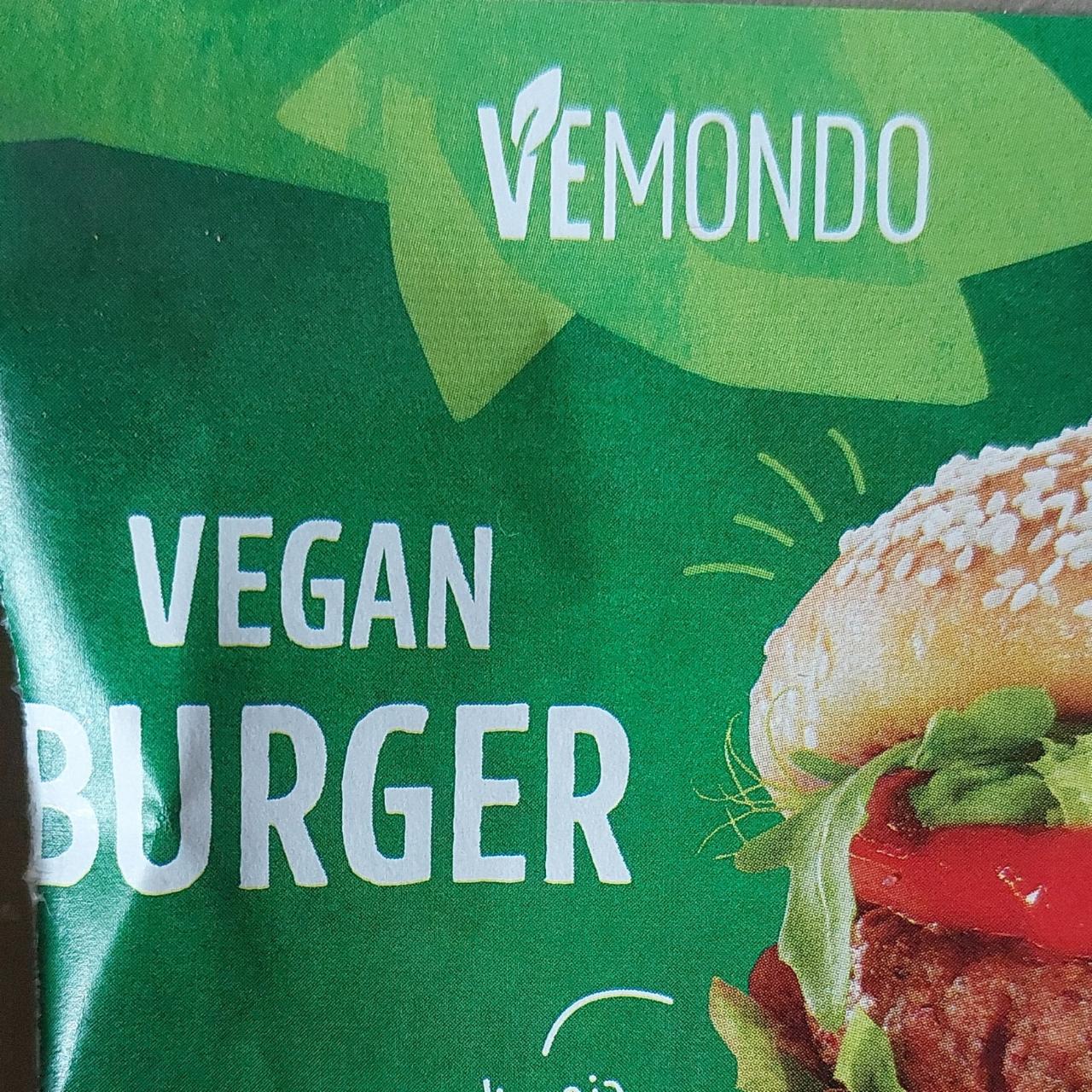 Zdjęcia - Vegan Burger Vemondo