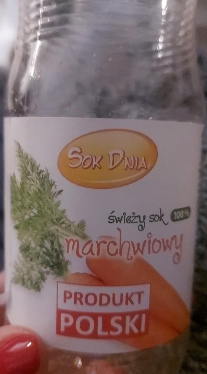 Zdjęcia - Świeży sok marchiowy Sok Dnia