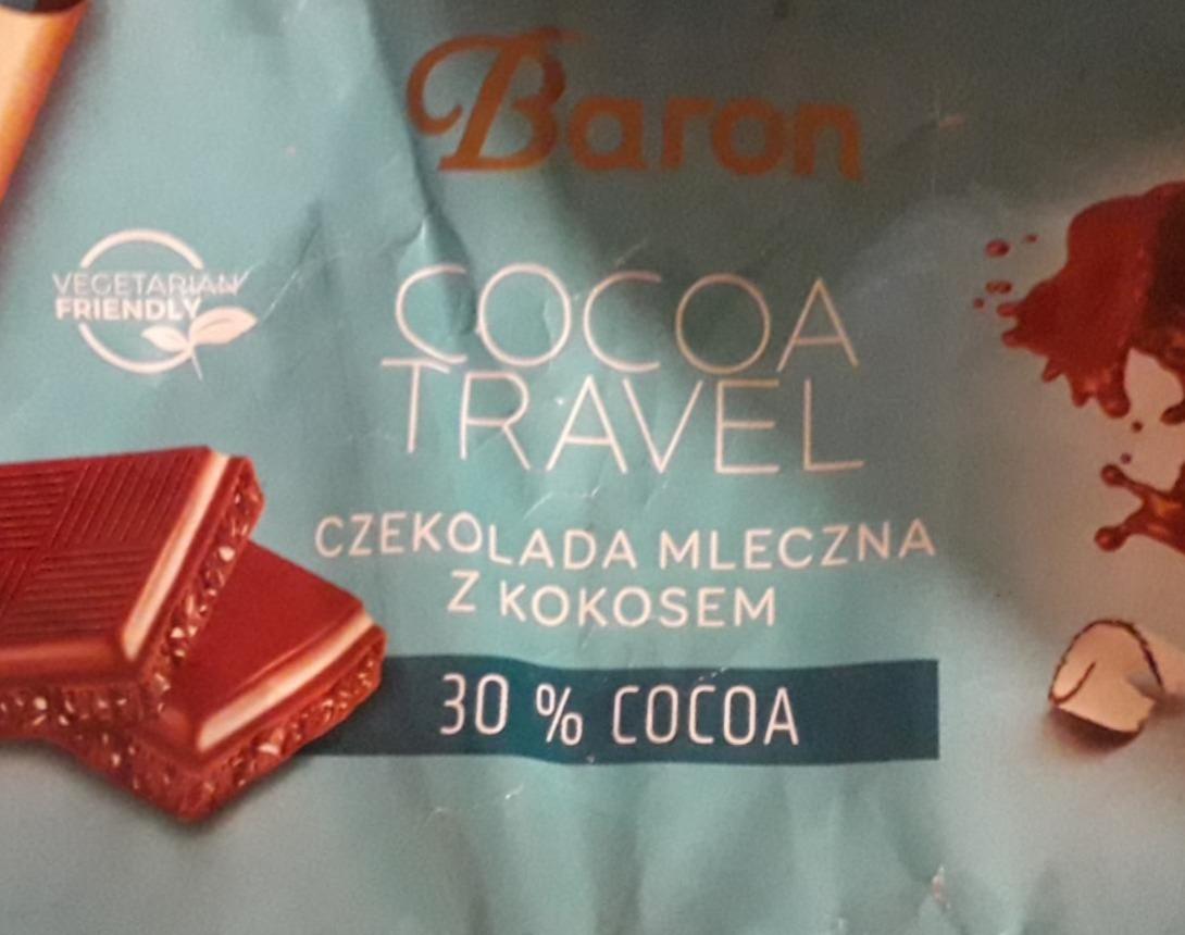 Zdjęcia - Cocoa Trave Czekolada mleczna z kokoseml Baron