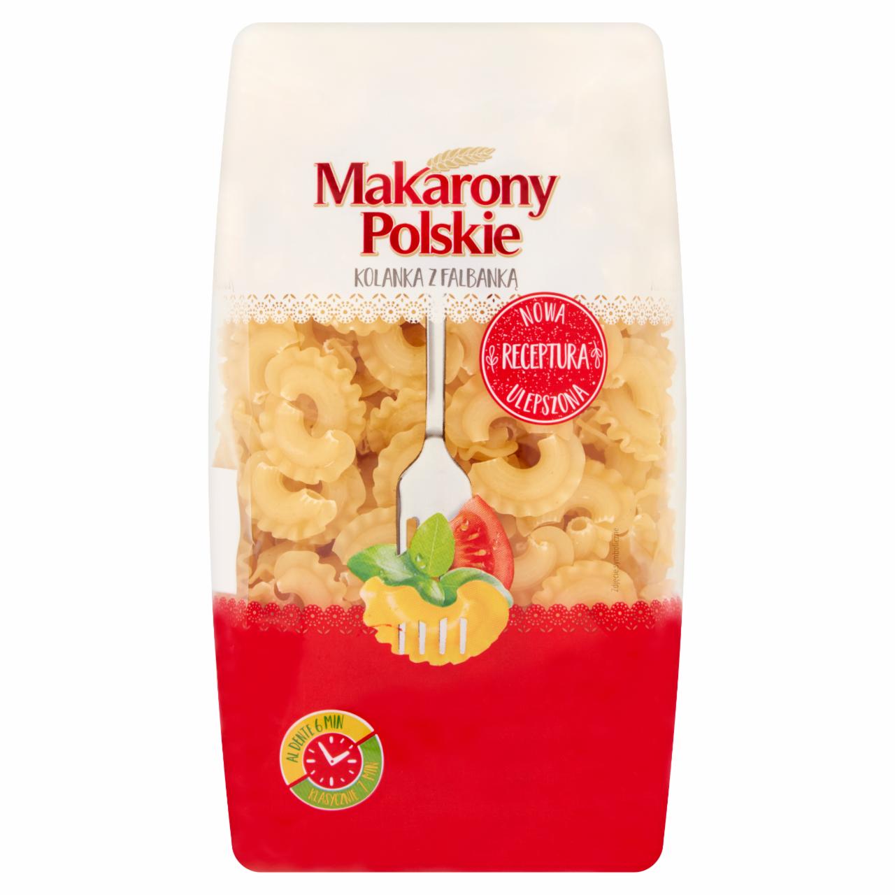 Zdjęcia - Makarony Polskie Makaron kolanka z falbanką 400 g