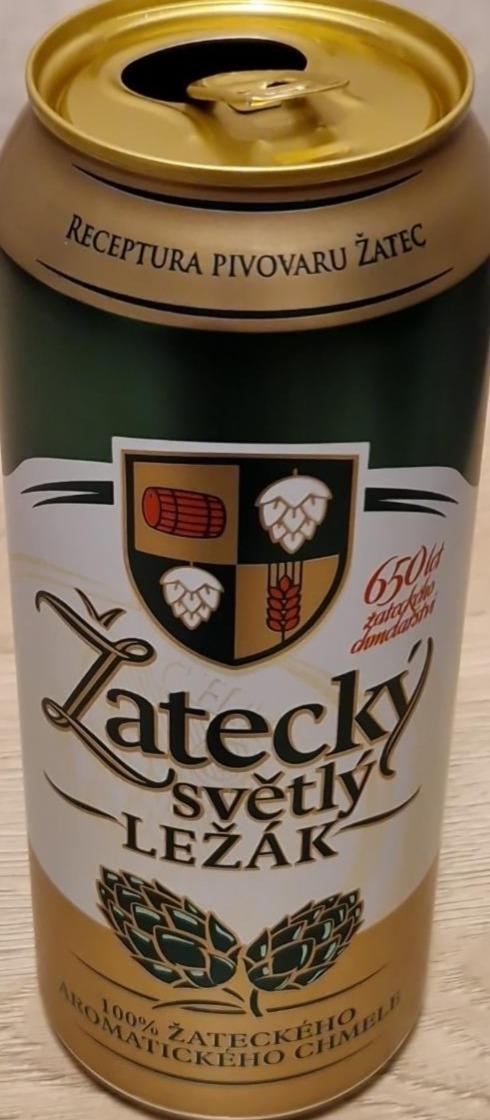 Zdjęcia - Žatecký Světlý Ležák Piwo jasne pełne 500 ml