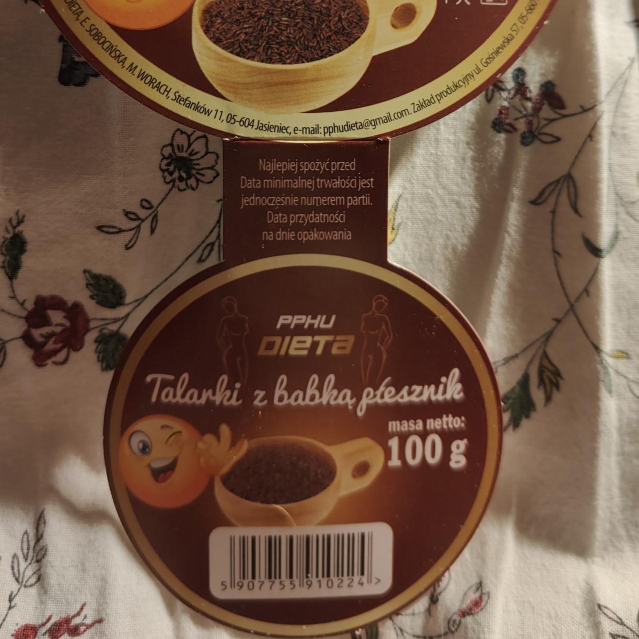 Zdjęcia - Talarki z babką płesznik Dieta