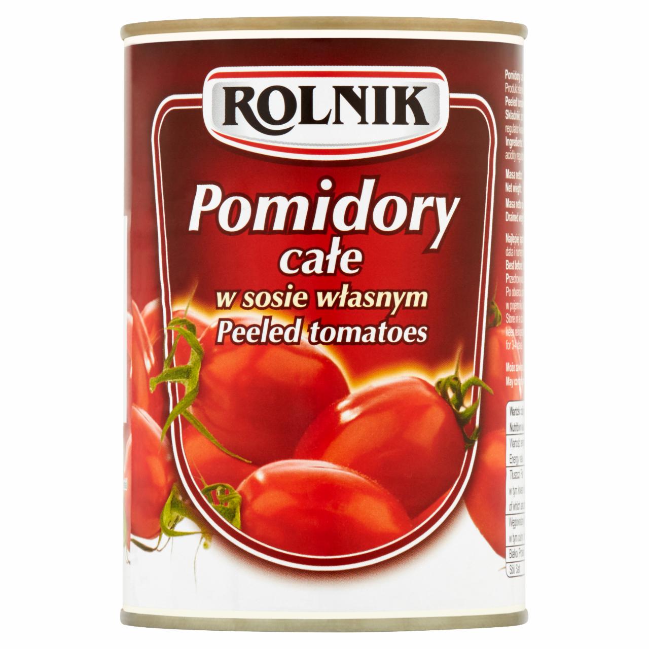 Zdjęcia - Rolnik Pomidory całe 400 g