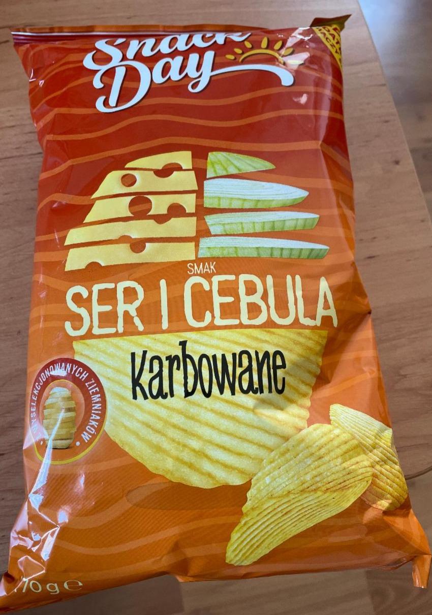 Zdjęcia - Ser i Cebula karbowane Snack Day