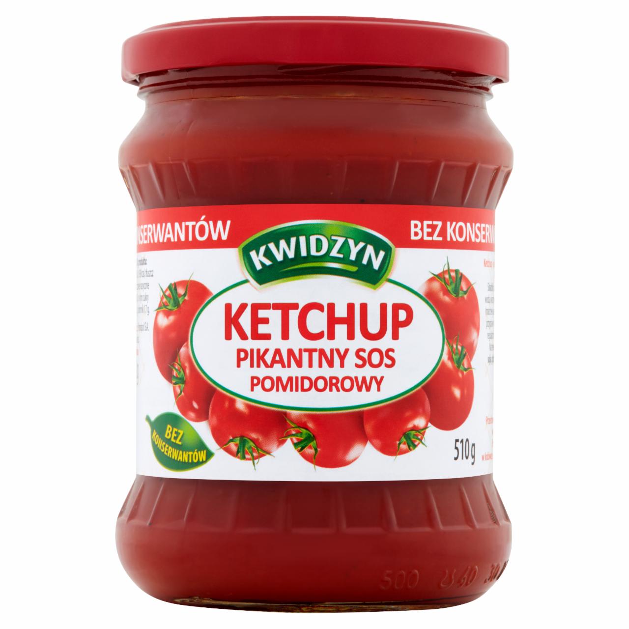Zdjęcia - Kwidzyn Ketchup sos pomidorowy pikantny 510 g