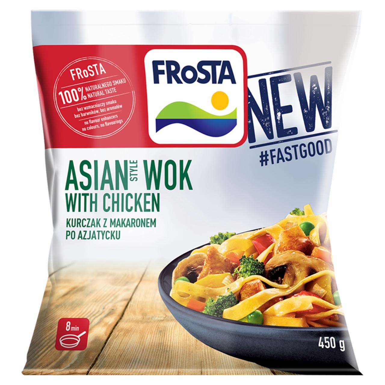Zdjęcia - FRoSTA Asian Style Wok Kurczak z makaronem po azjatycku 450 g