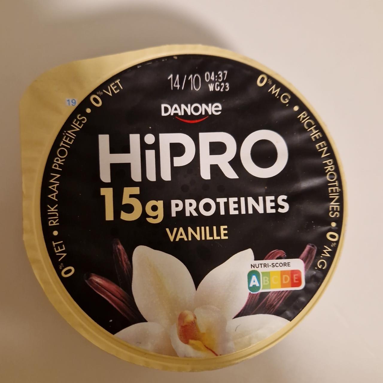 Zdjęcia - HiPro 15g proteines vanilla flavour Danone