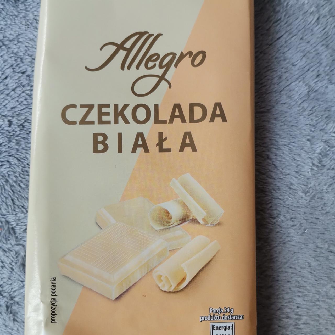 Zdjęcia - Czekolada biała Allegro