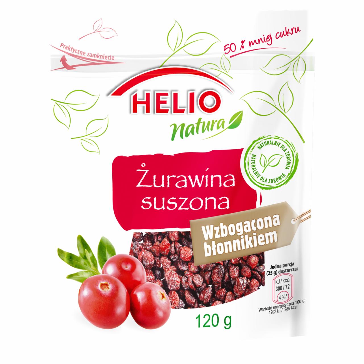 Zdjęcia - Helio Natura Żurawina suszona 120 g