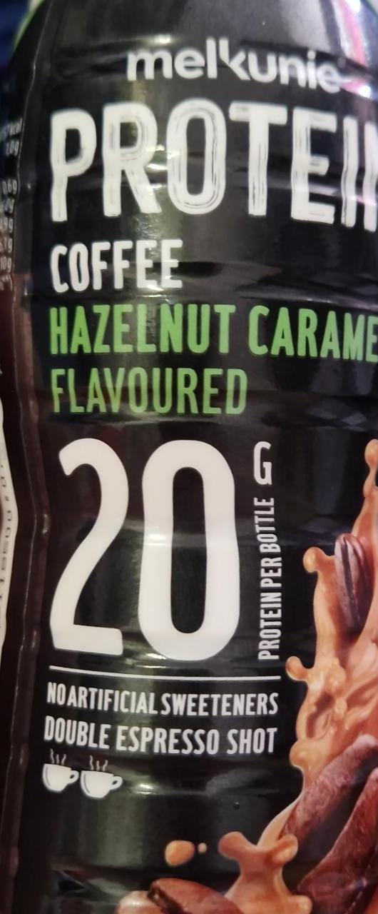 Zdjęcia - Protein coffee hazelnut caramel flavoured Melkunie