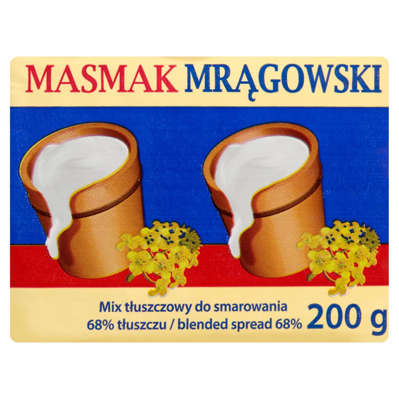 Zdjęcia - Masmak Mrągowski Mix tłuszczowy do smarowania 200 g