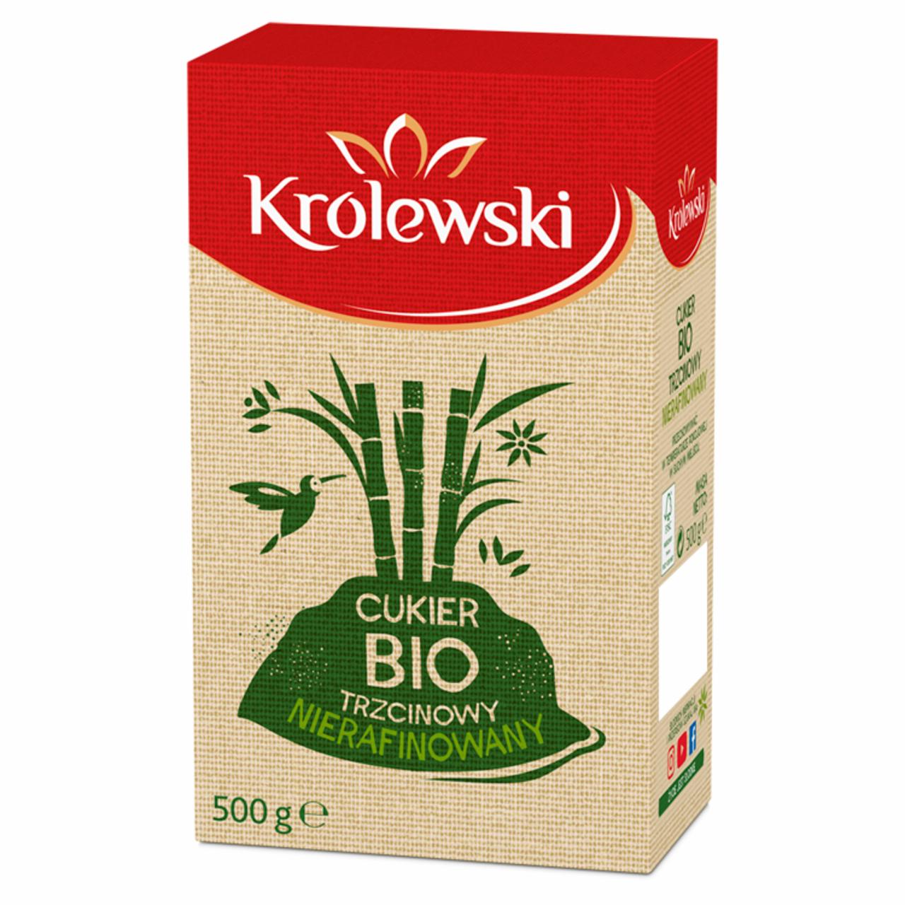 Zdjęcia - Cukier Królewski Cukier Bio trzcinowy 500 g