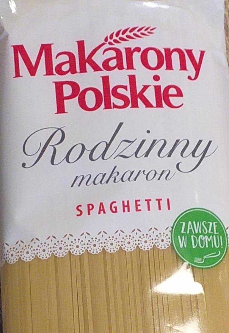 Zdjęcia - Rodzinny makaron spaghetti Makarony polskie