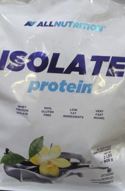 Zdjęcia - Isolate protein vanilla Allnutrition