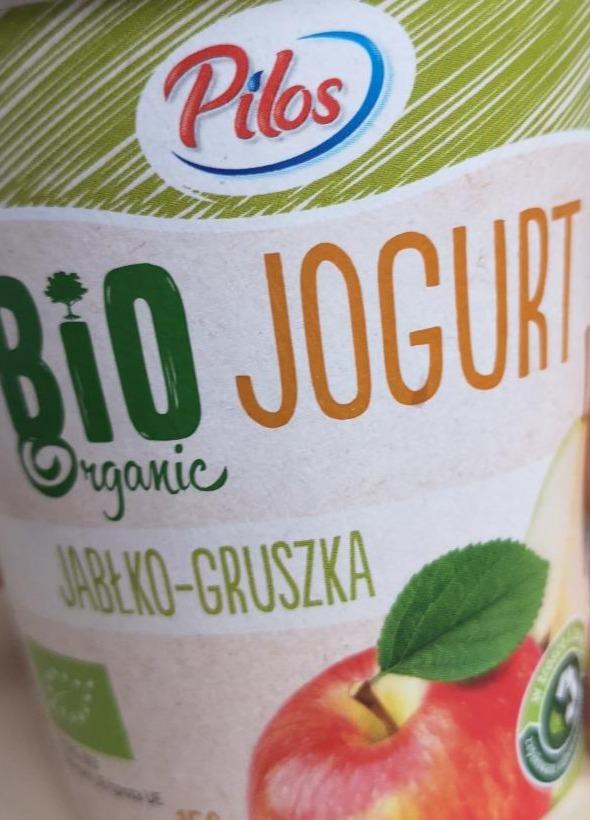 Zdjęcia - Bio jogurt organic jabłko - gruszka Pilos