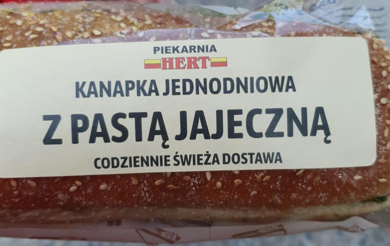 Zdjęcia - kanapka z pastą jajeczna Piekarnia hert