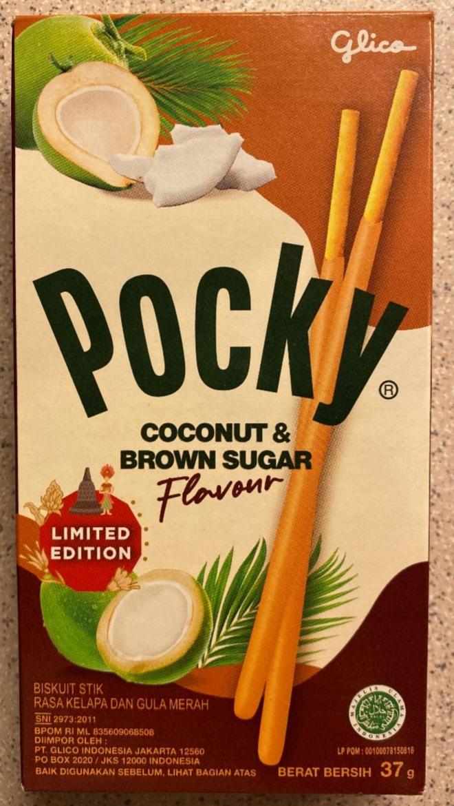 Zdjęcia - Pocky Coconut & Brown Sugar Glico