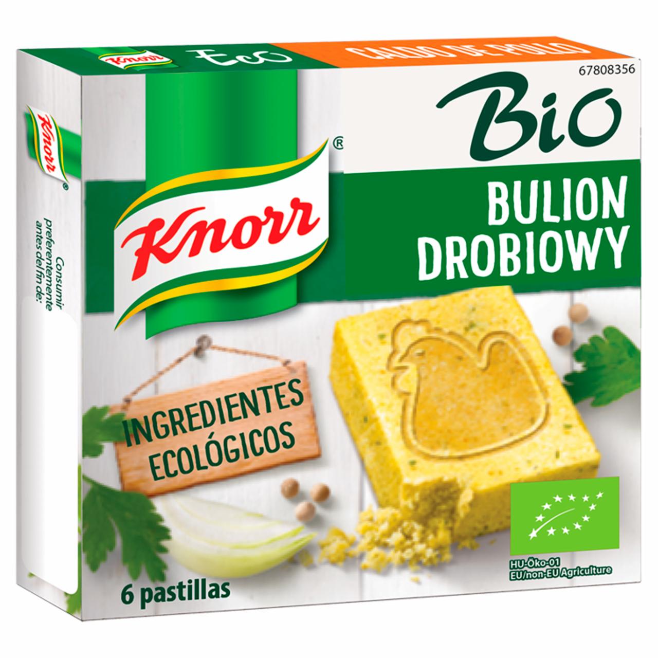 Zdjęcia - Knorr Bio bulion drobiowy 60 g (6 x 10 g)