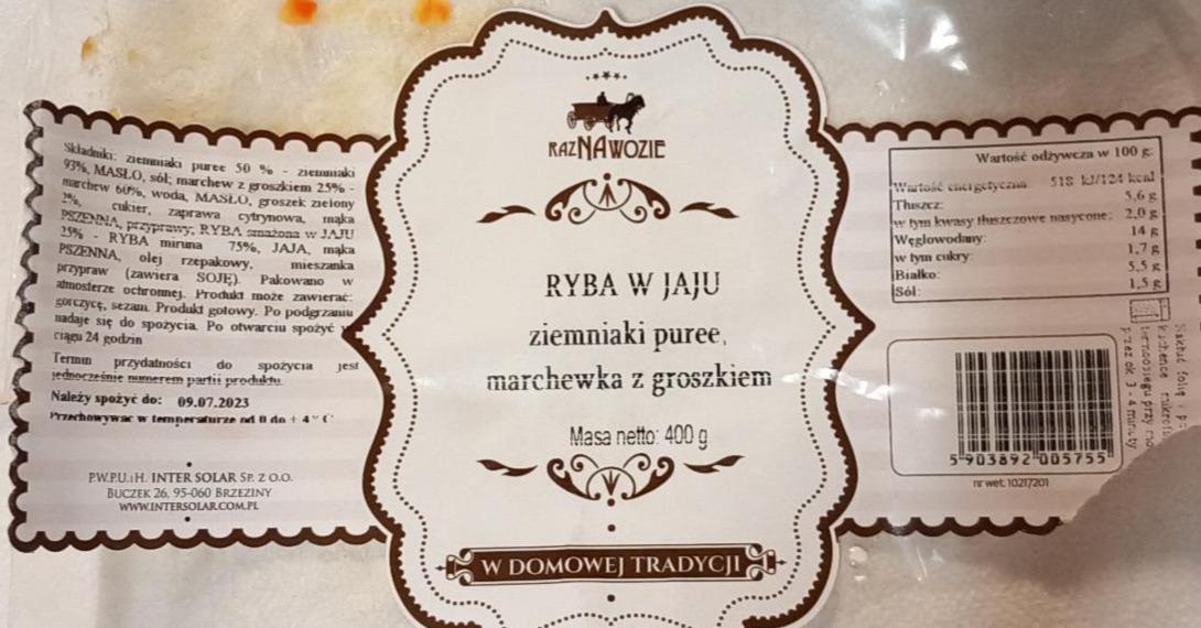 Zdjęcia - Ryba w jaju Raz na wozie